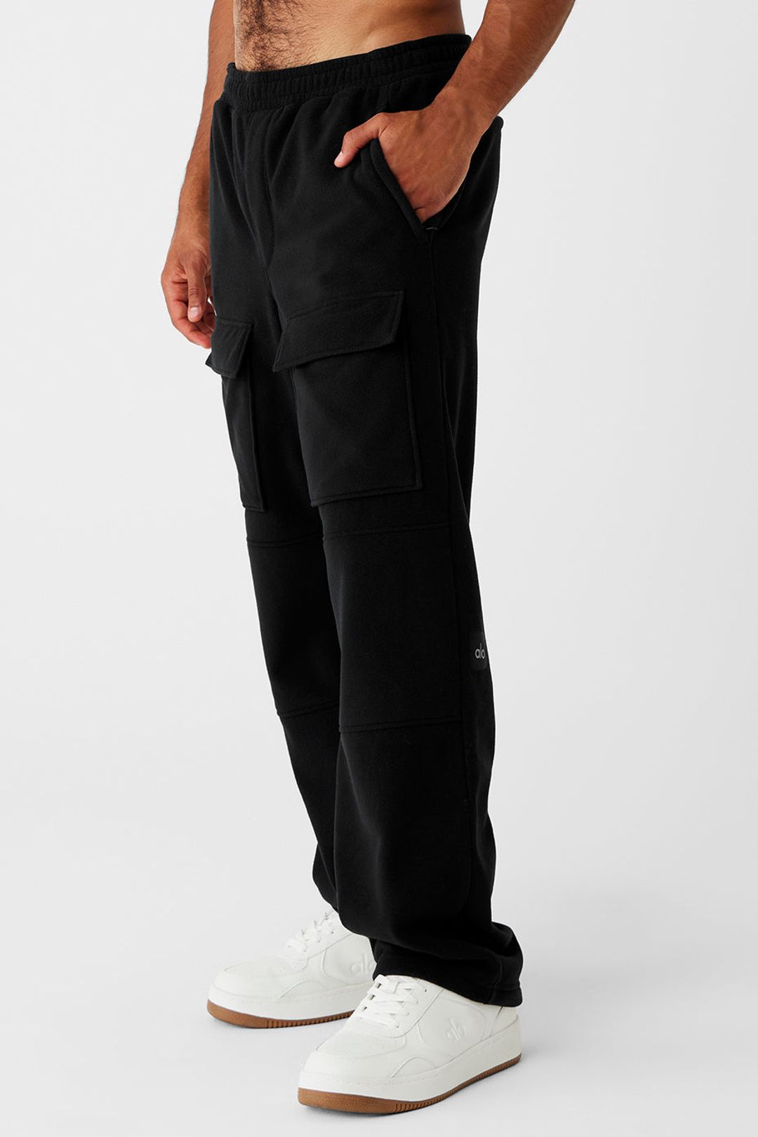 Polar Fleece Ridge Cargo Pants - Black #3