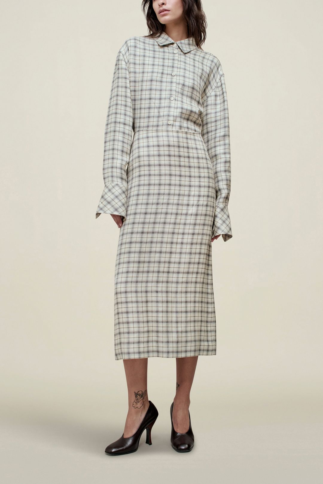 Emilee Pencil Skirt in Linen Viscose #3