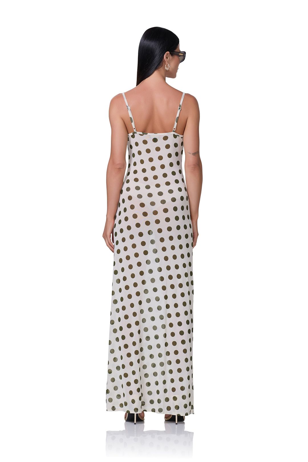 Paola Dress - Birch Dot #6