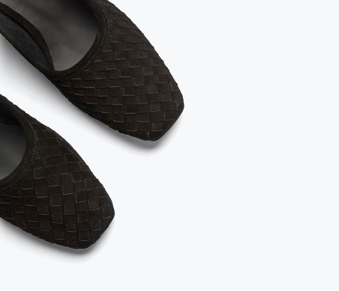 JAYLA WOVEN BALLET HEEL #3