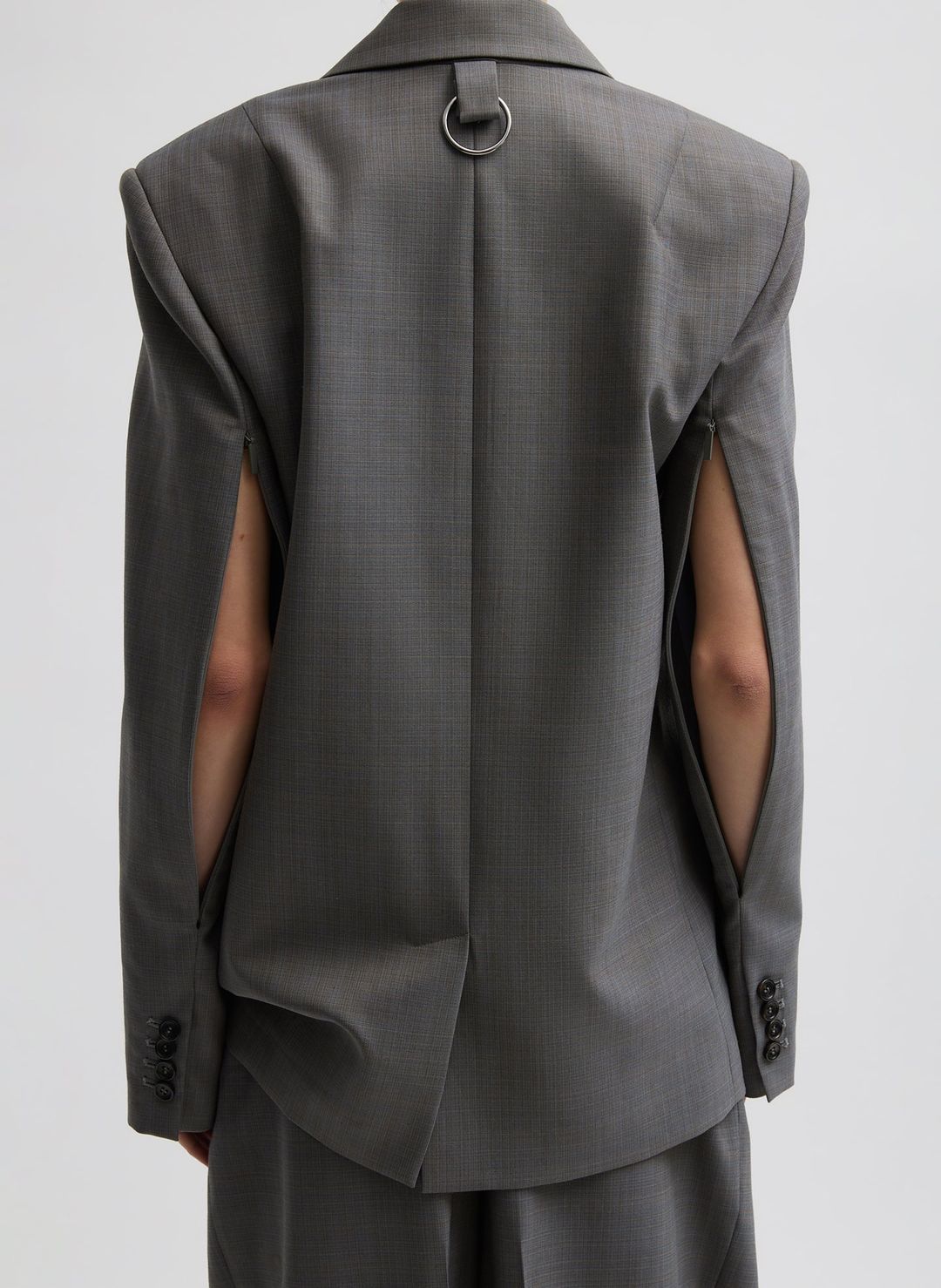 Grant Suiting Double Breasted Blazer #5