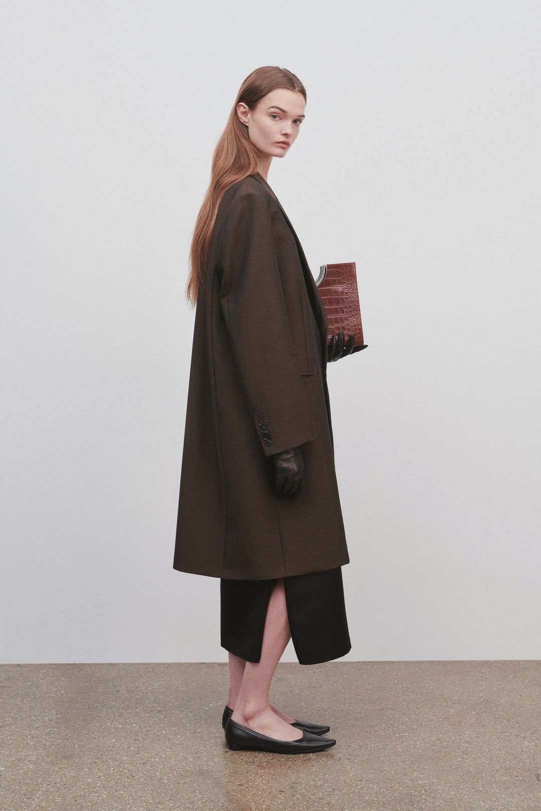 Chevalier Coat in Virgin Wool and Mohair #5