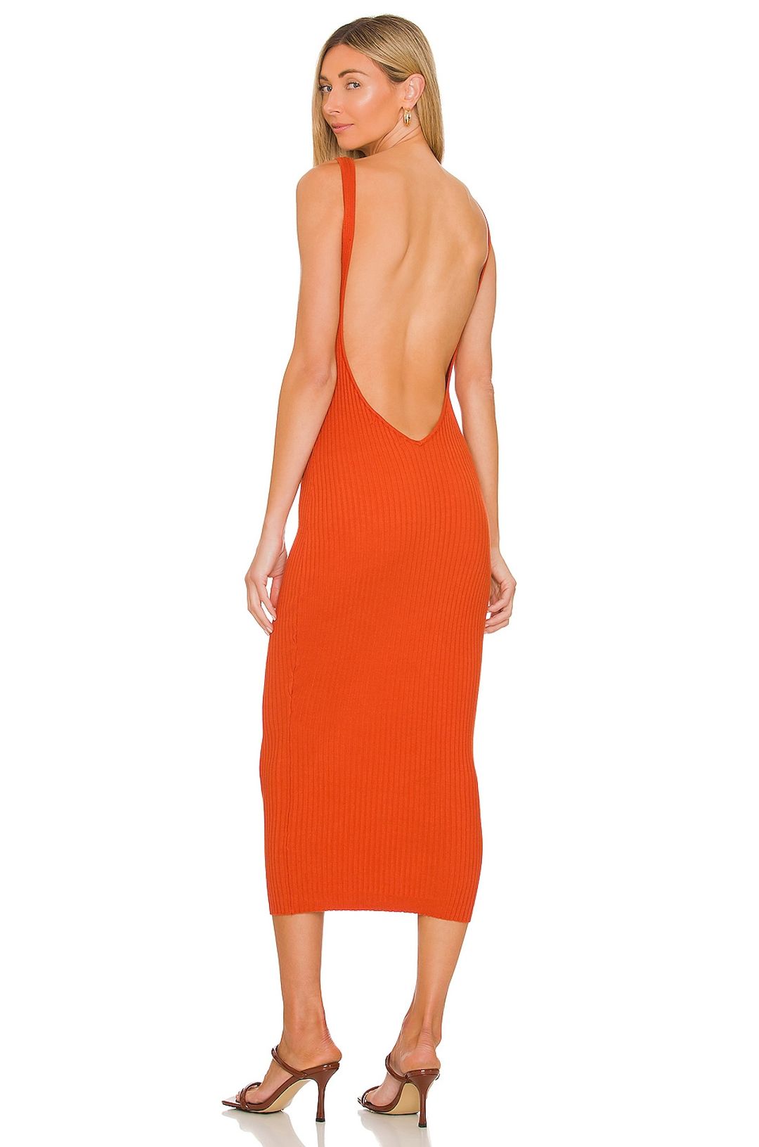 Lamiae Backless Midi Dress
