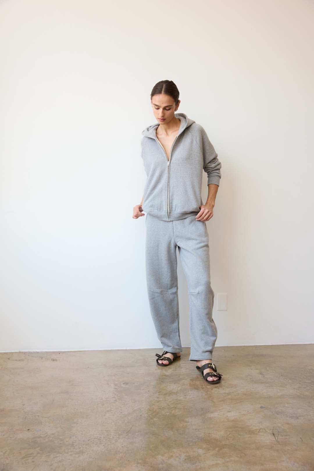 The Arc Lounge Pant in Heather Grey #8