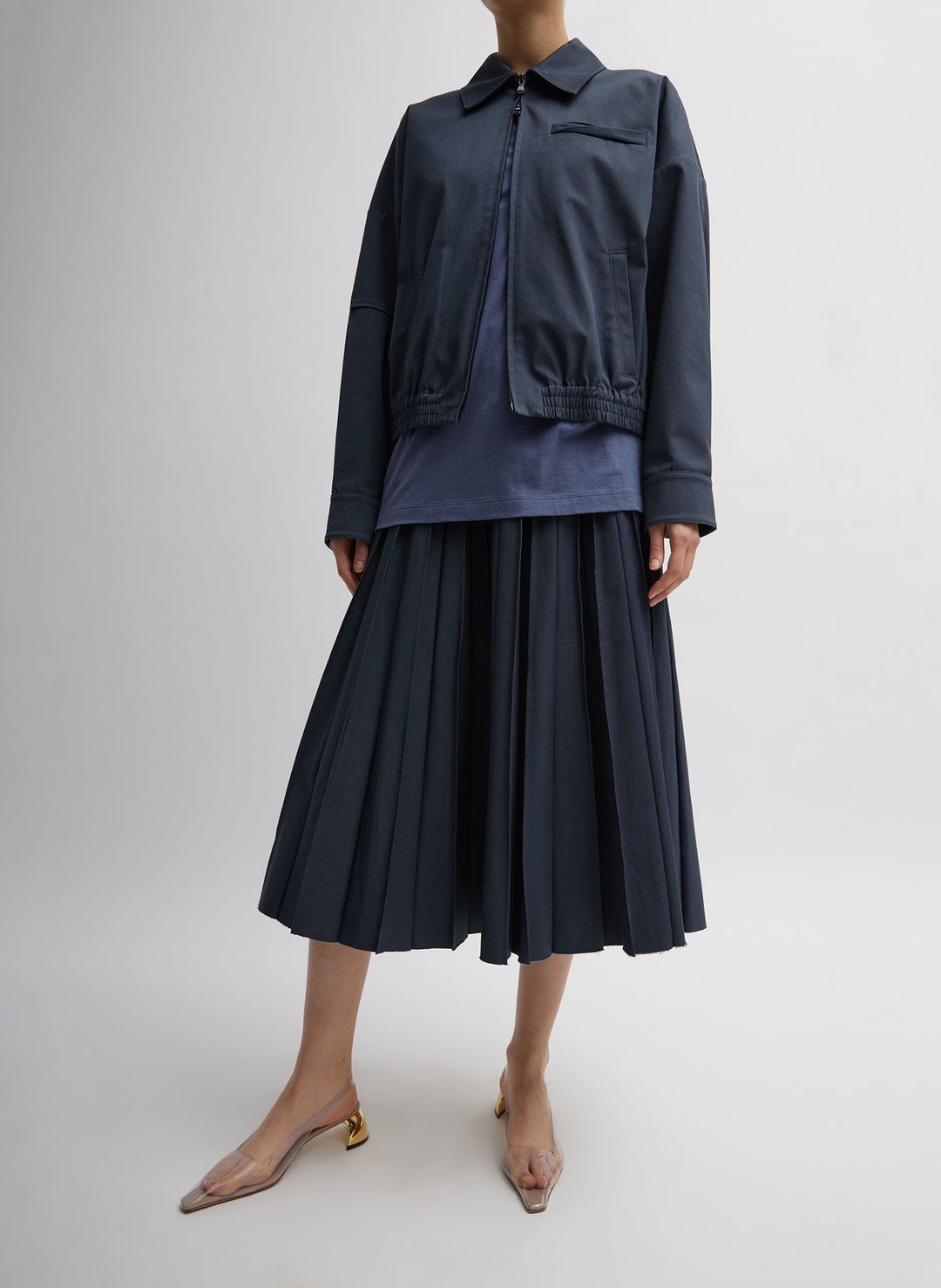 Oliver Cotton Stretch Tricotine Bomber #7
