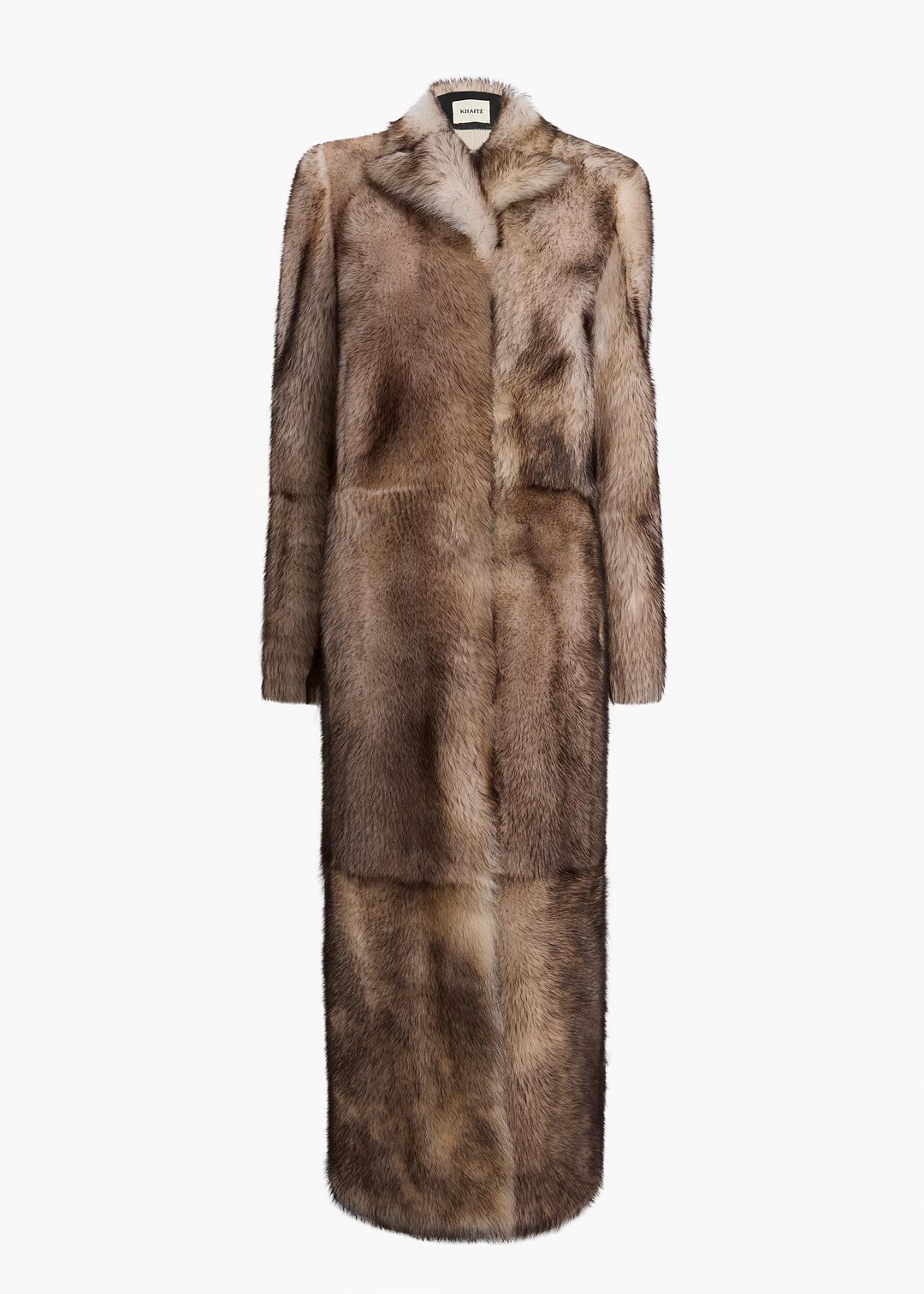 Saphra Shearling Coat in Natural