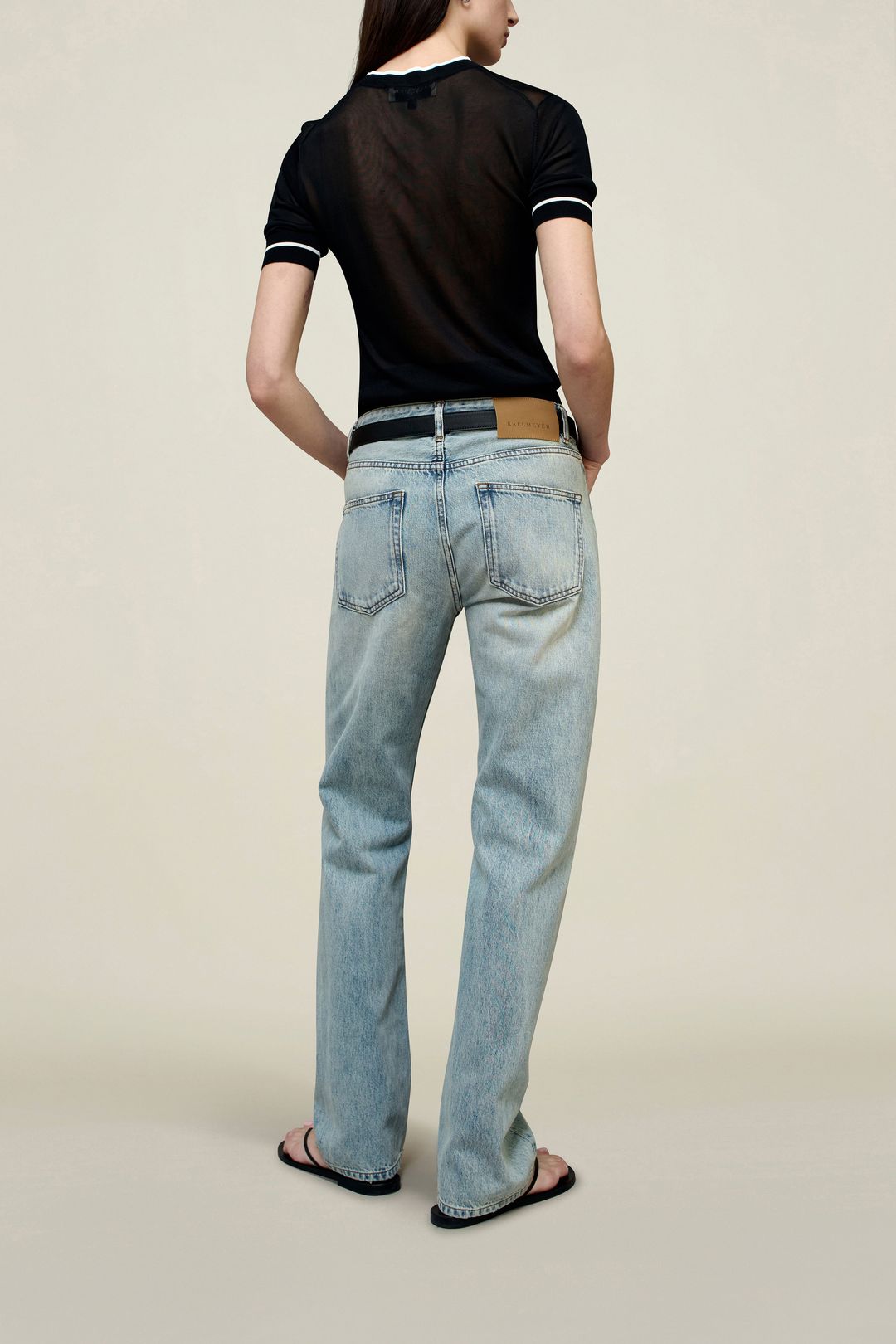 Adina Low-Rise Jean in Cotton Denim #5