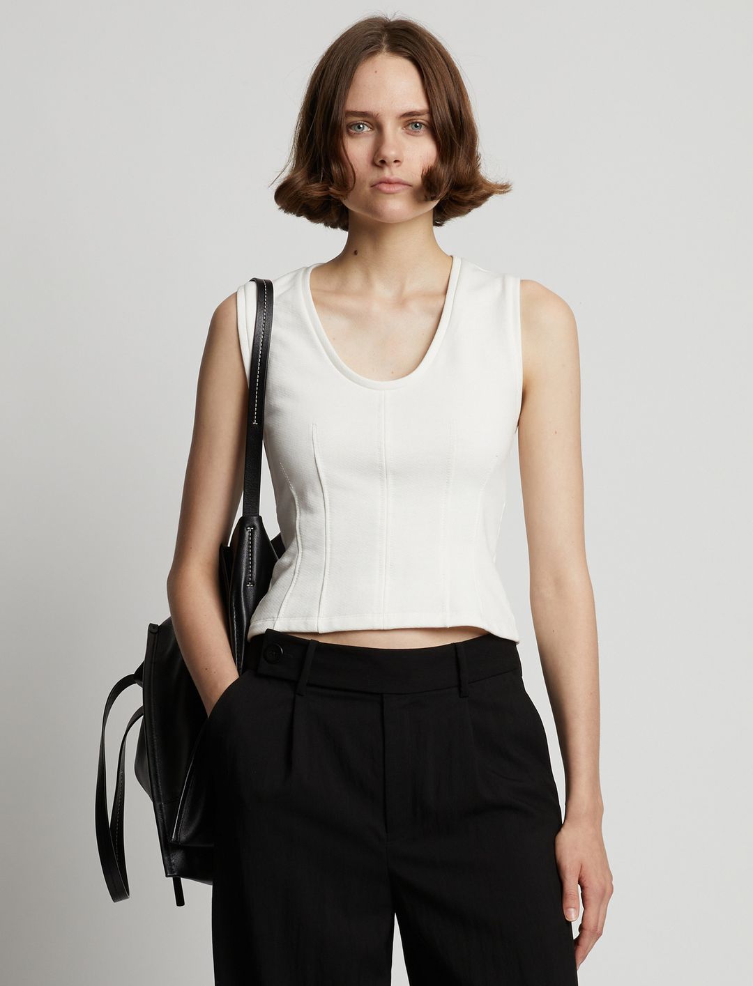 Sweatshirt Tank Top