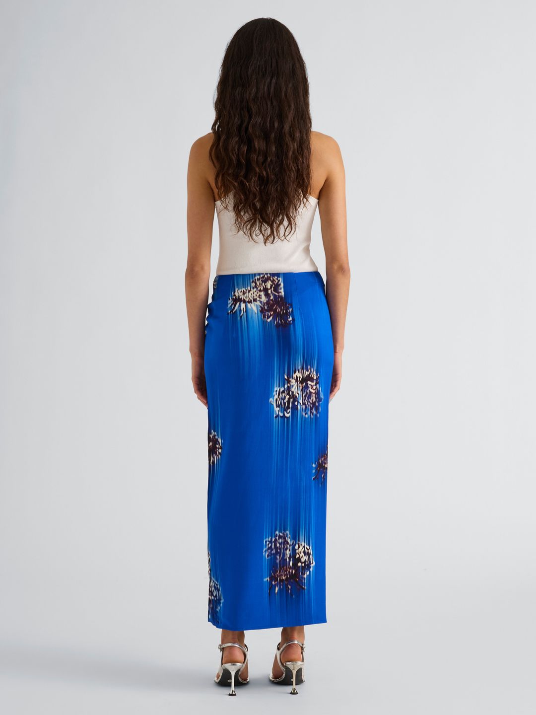 Cella Skirt in Double Printed Viscose Cady #4