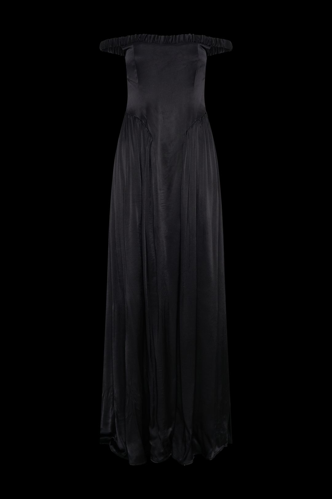 Coco Dropped Waist Maxi Dress - Black #7