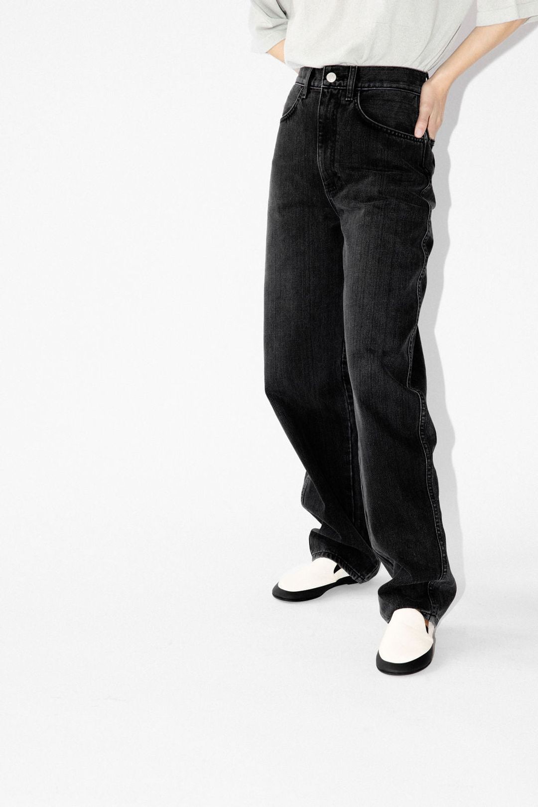 JS 90’S BAGGY JEAN - WASHED BLACK #3