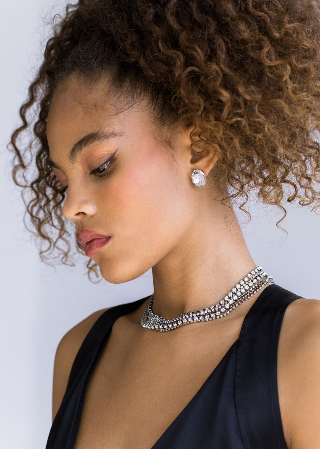 Callaway Necklace -- Crystal