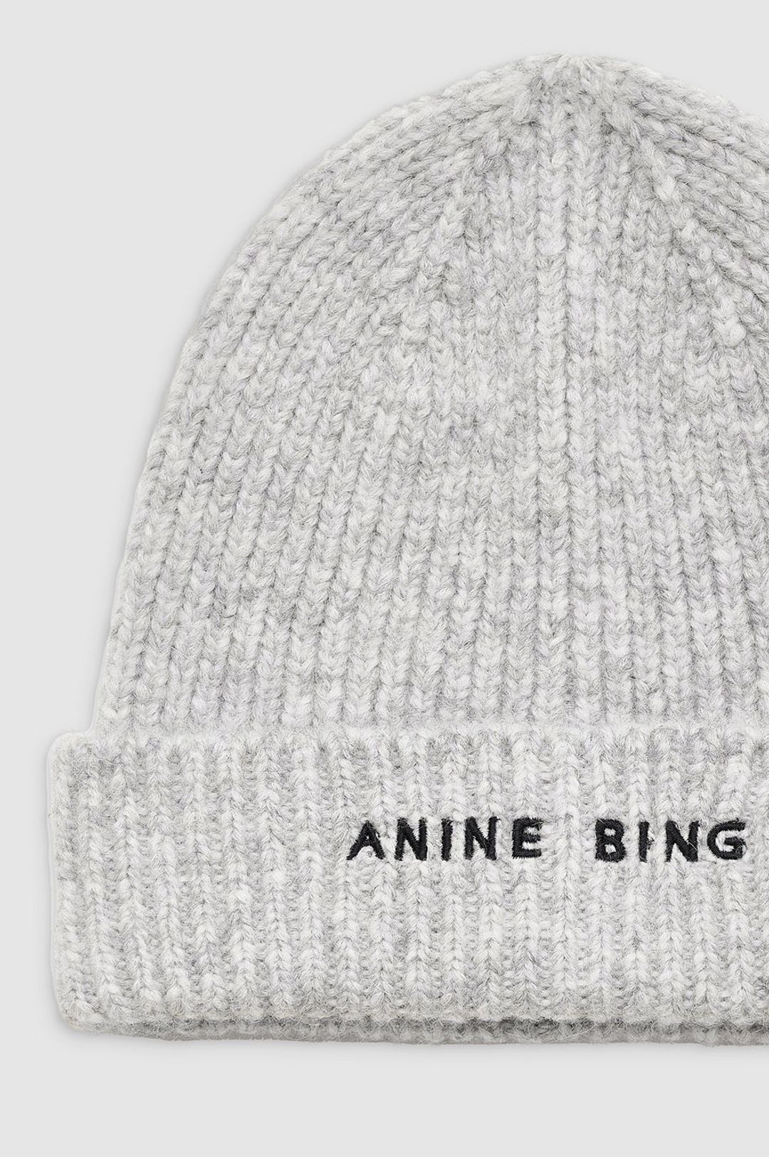 Elia Beanie - Light Heather Grey #3
