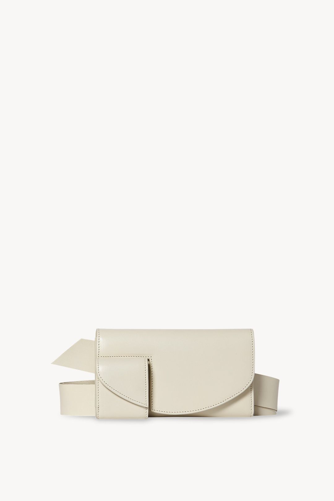 Horizontal Belt Bag in Leather