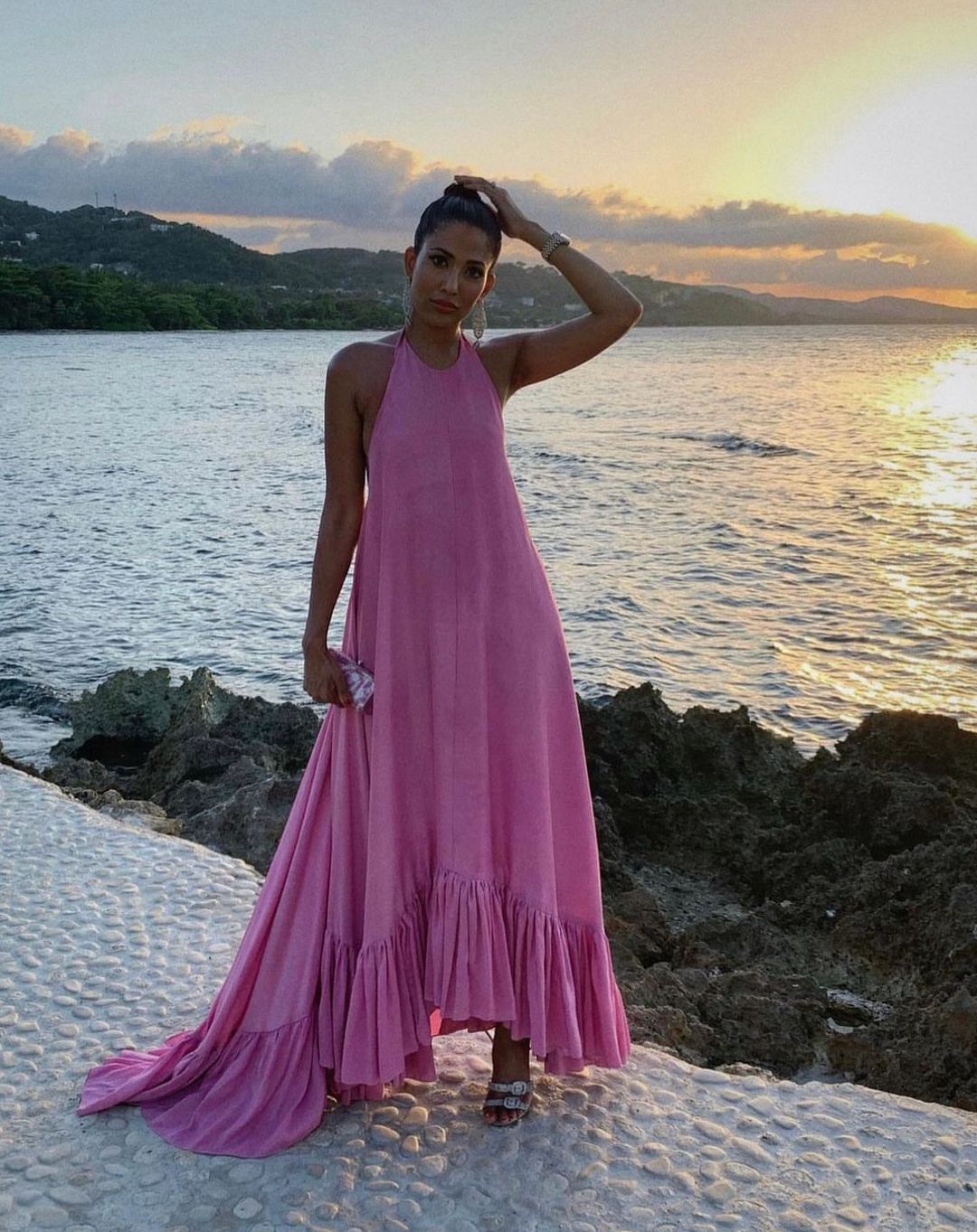 Sadie Raw Silk Gown #7