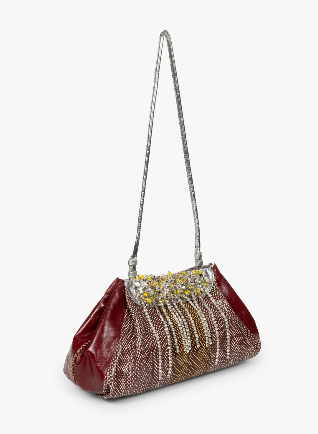 Leather crossbody clutch bag #3