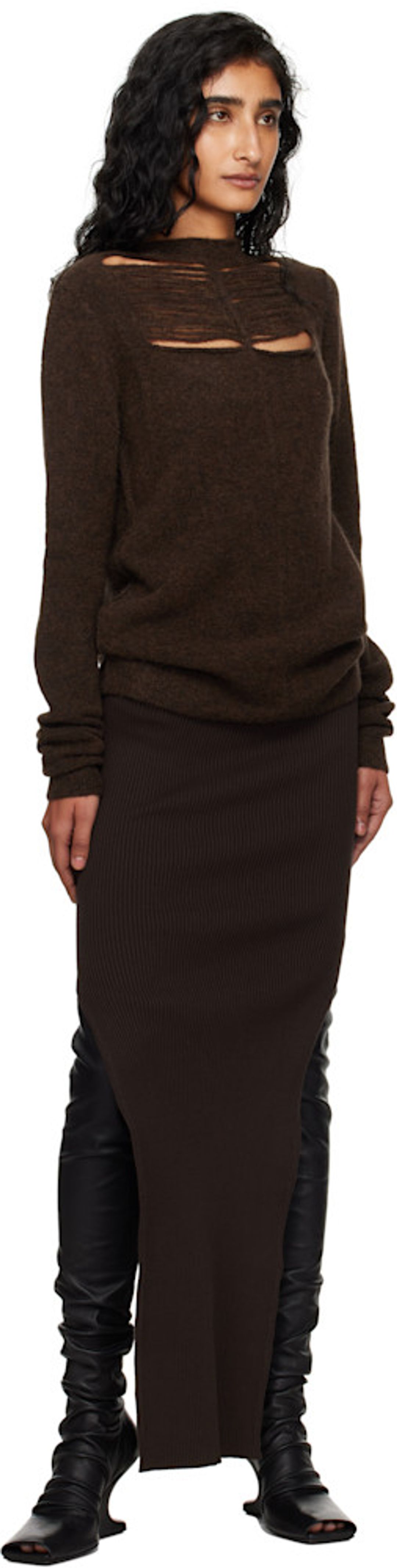 Brown Concordians LS Sweater #4
