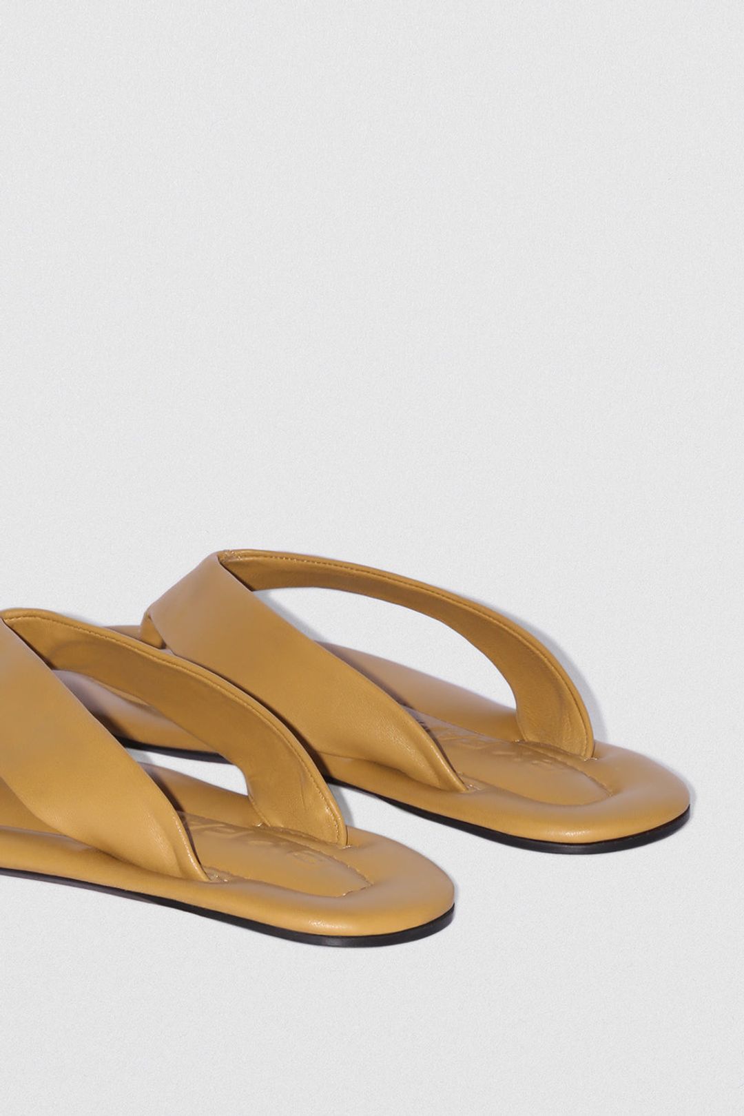 Dasha Cumin Lamb Nappa Leather Flip-Flop Sandal #5