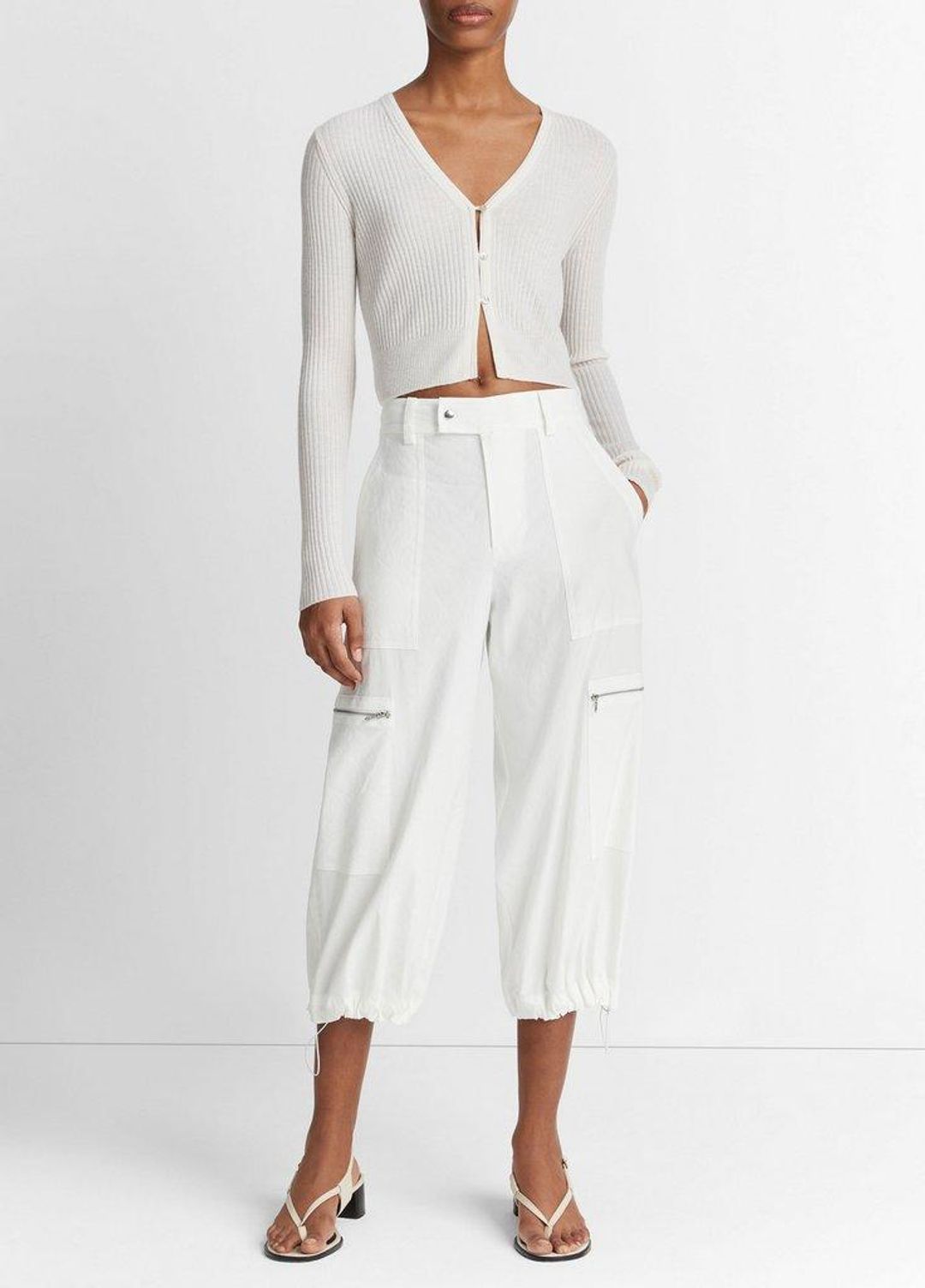 Parachute Cropped Pants