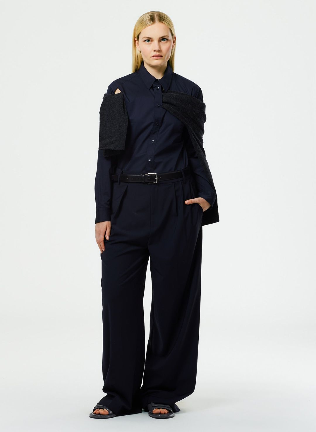 Eco Poplin Cut Out Charlie Shirt #4