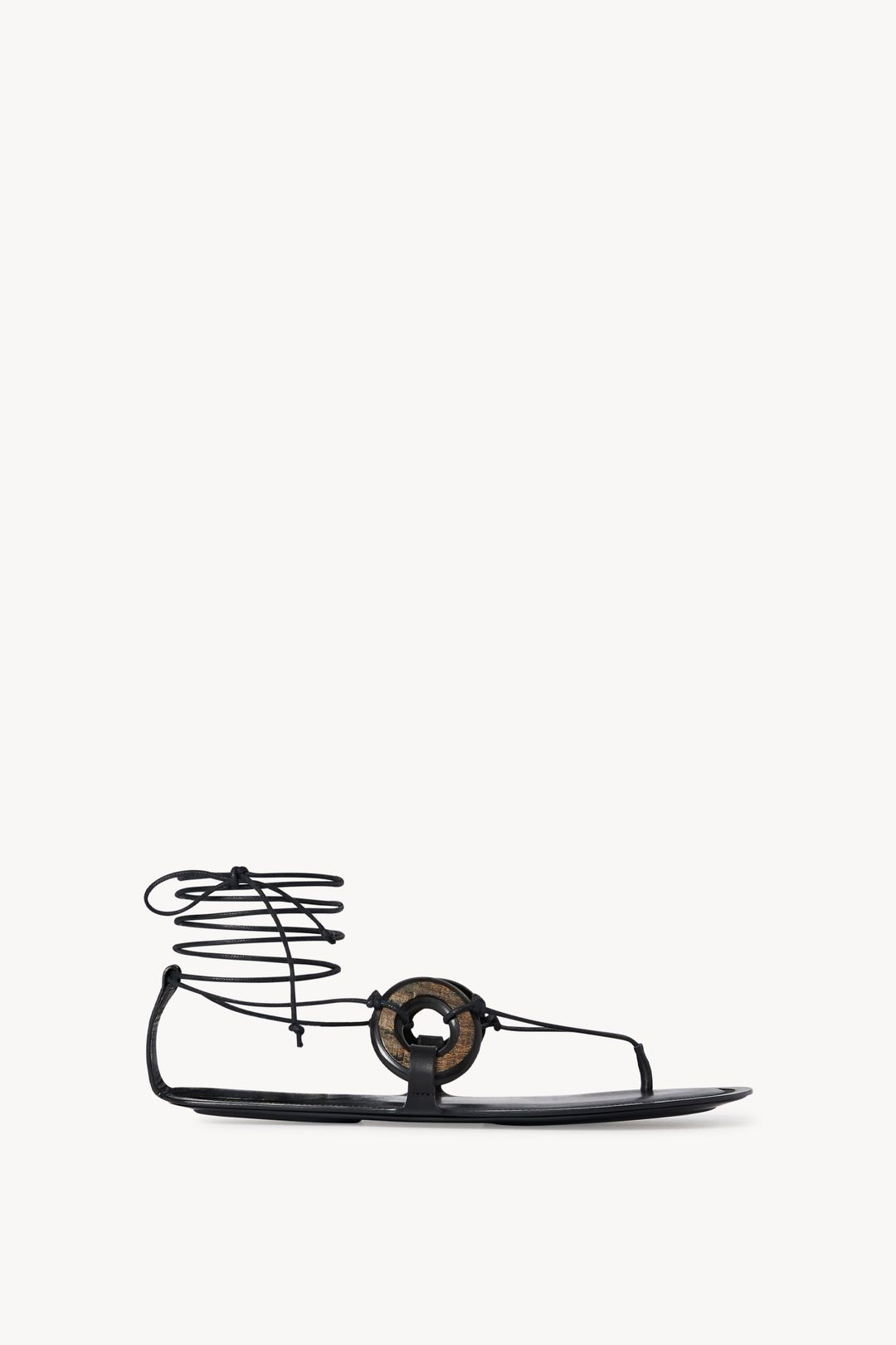 Ring Sandal in Leather
