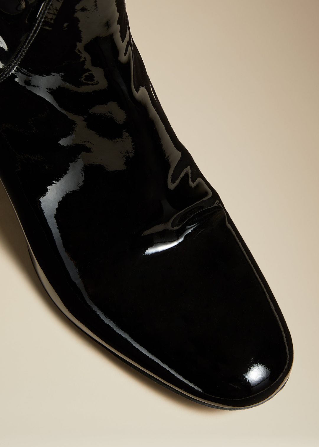 The Wythe Ankle Boot in Black Patent Leather #4