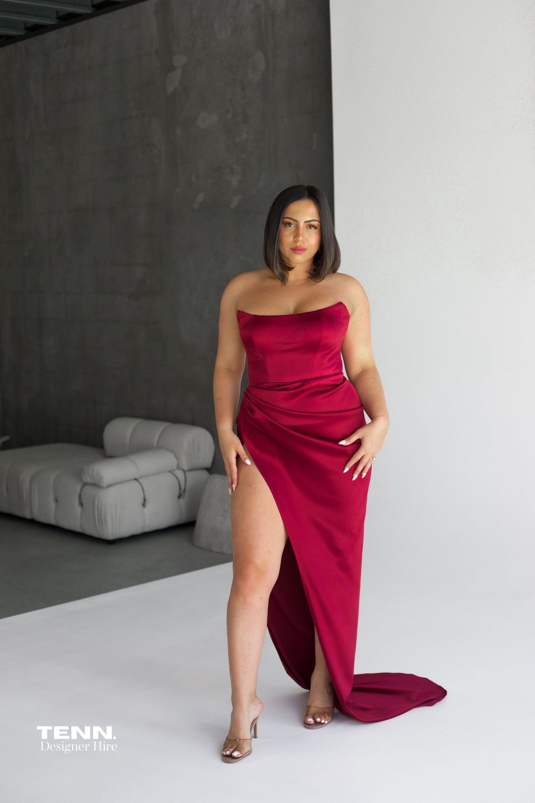 Amity Gown - Cherry #4