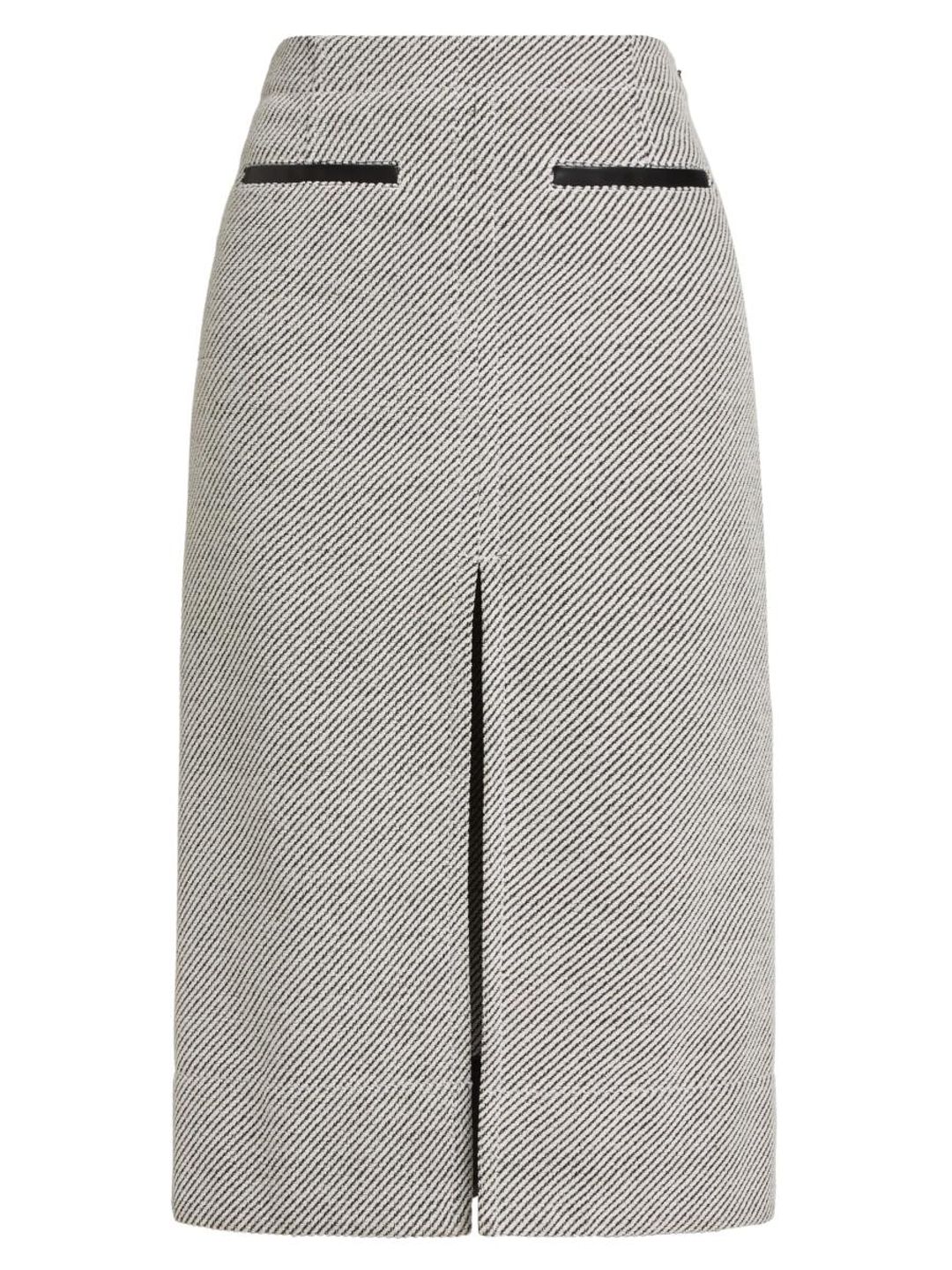 Proenza Schouler White Label Lennon Soft Twill Midi-Skirt