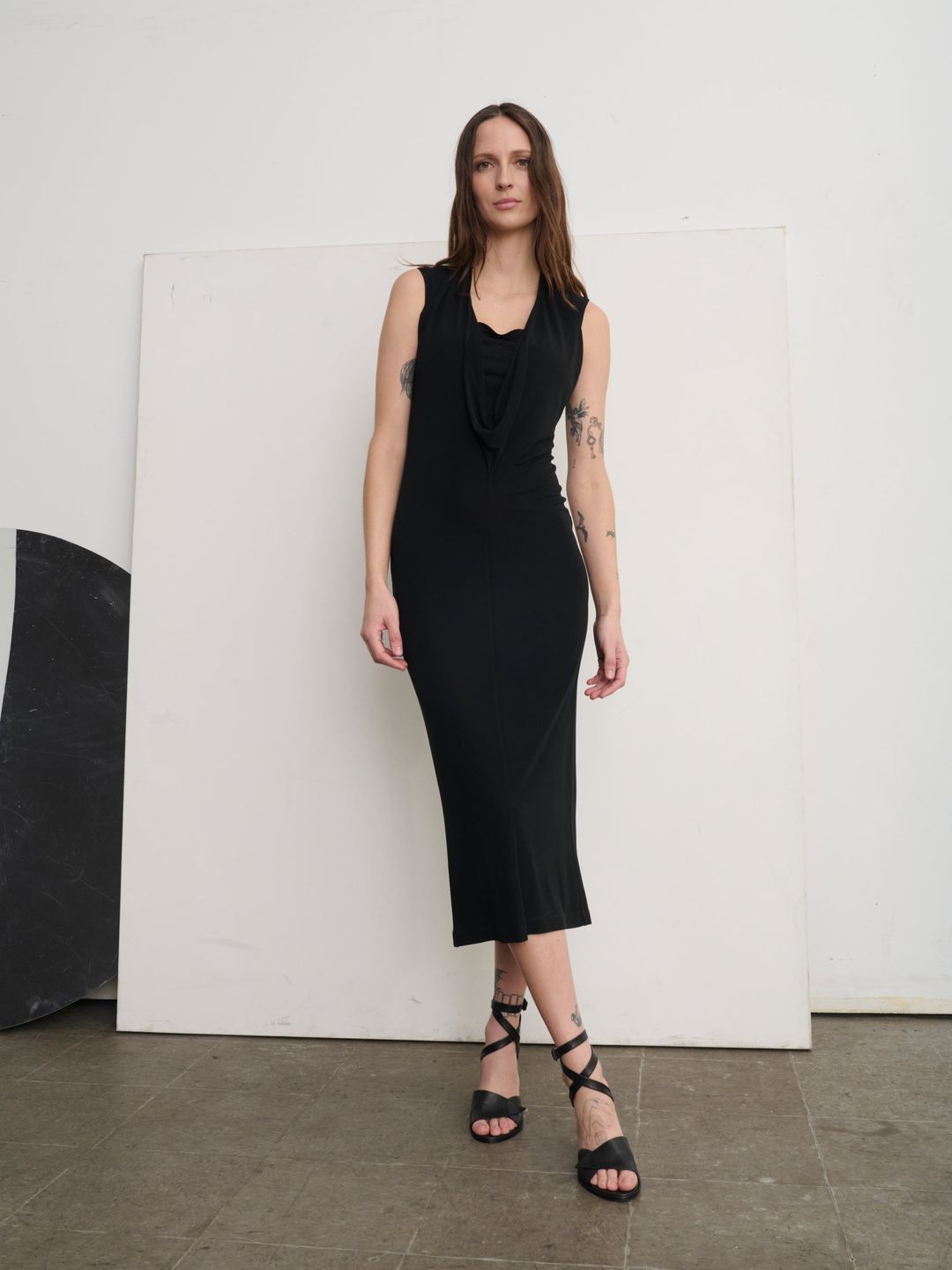 Cowl Dress #4