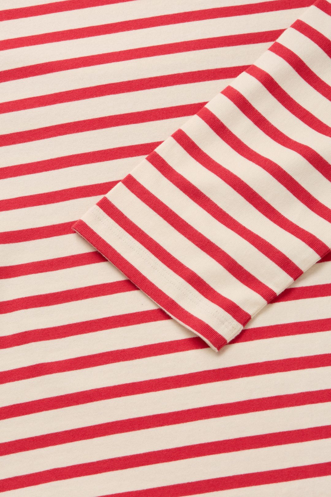 Marron oversized blouse - Off white/Red stripe #5