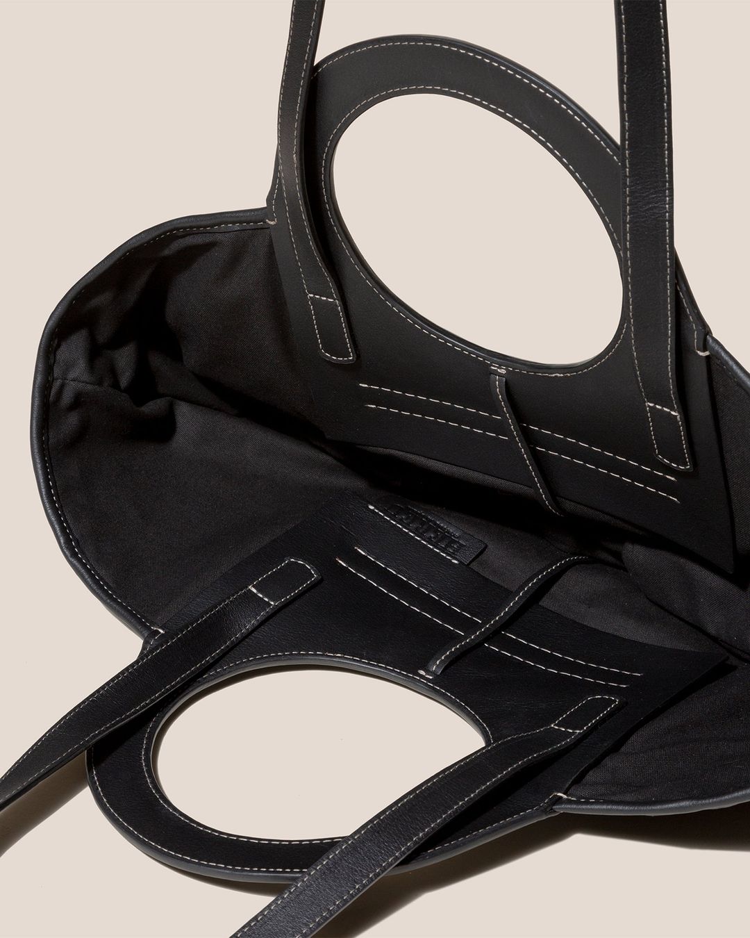 CALA S RAFFIA - Leather-trimmed Tote Bag #3