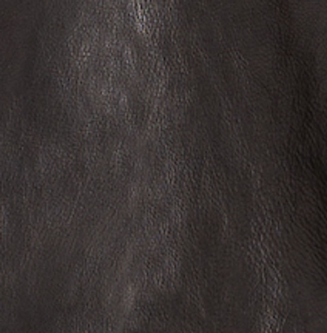 The Martu Blazer in Black Leather #8