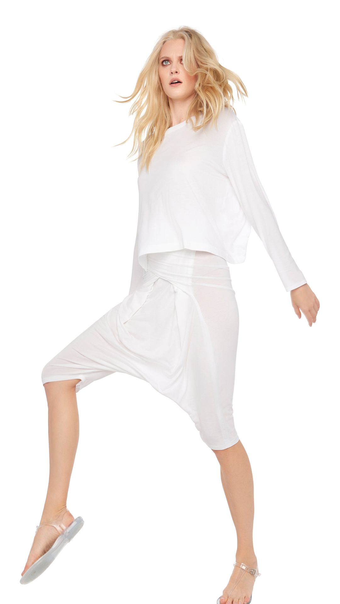 CROPPED BF LONG SLEEVE CREW TOP #8