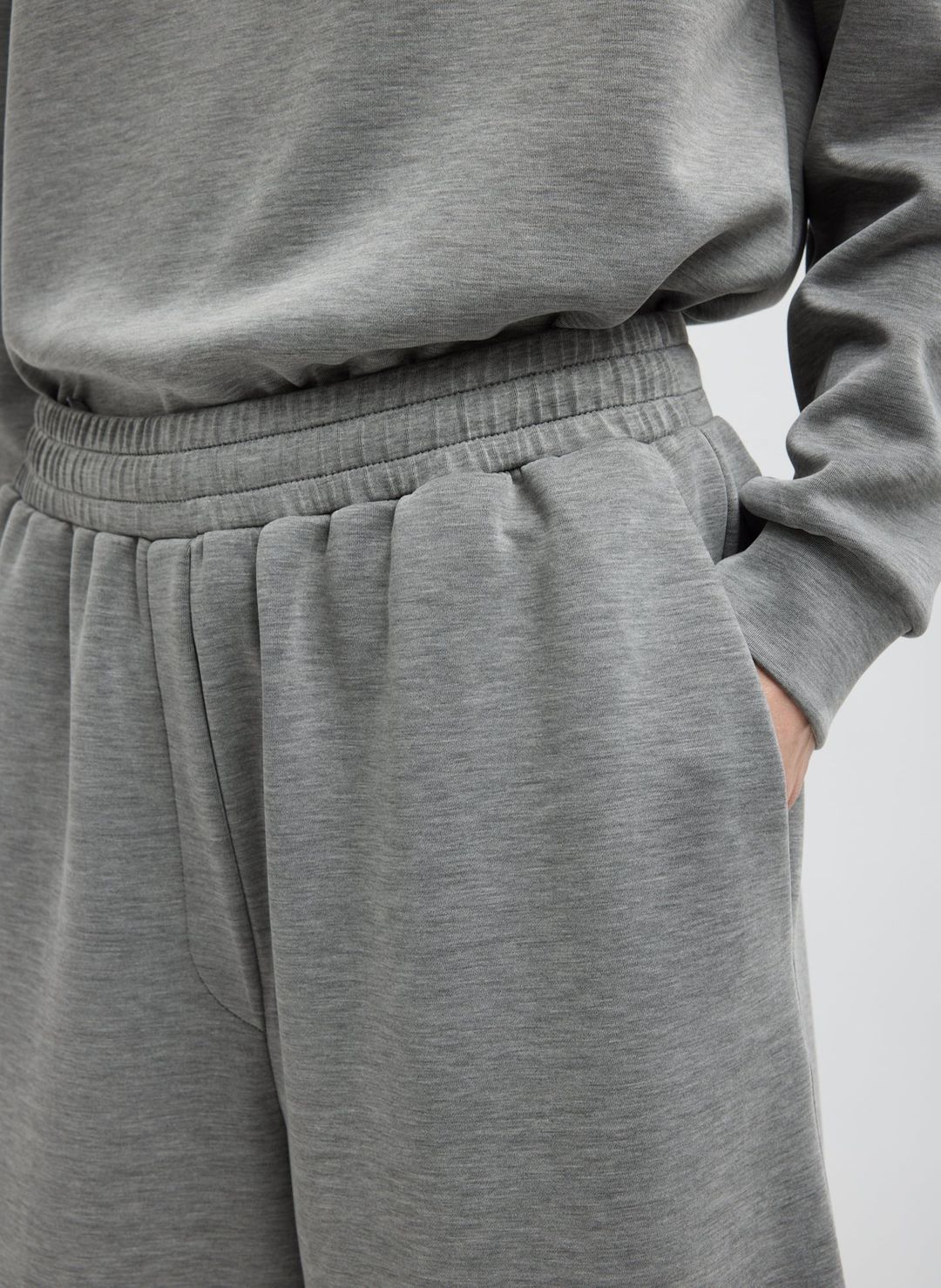 Feather Weight Viscose Neoprene Relaxed Short #5