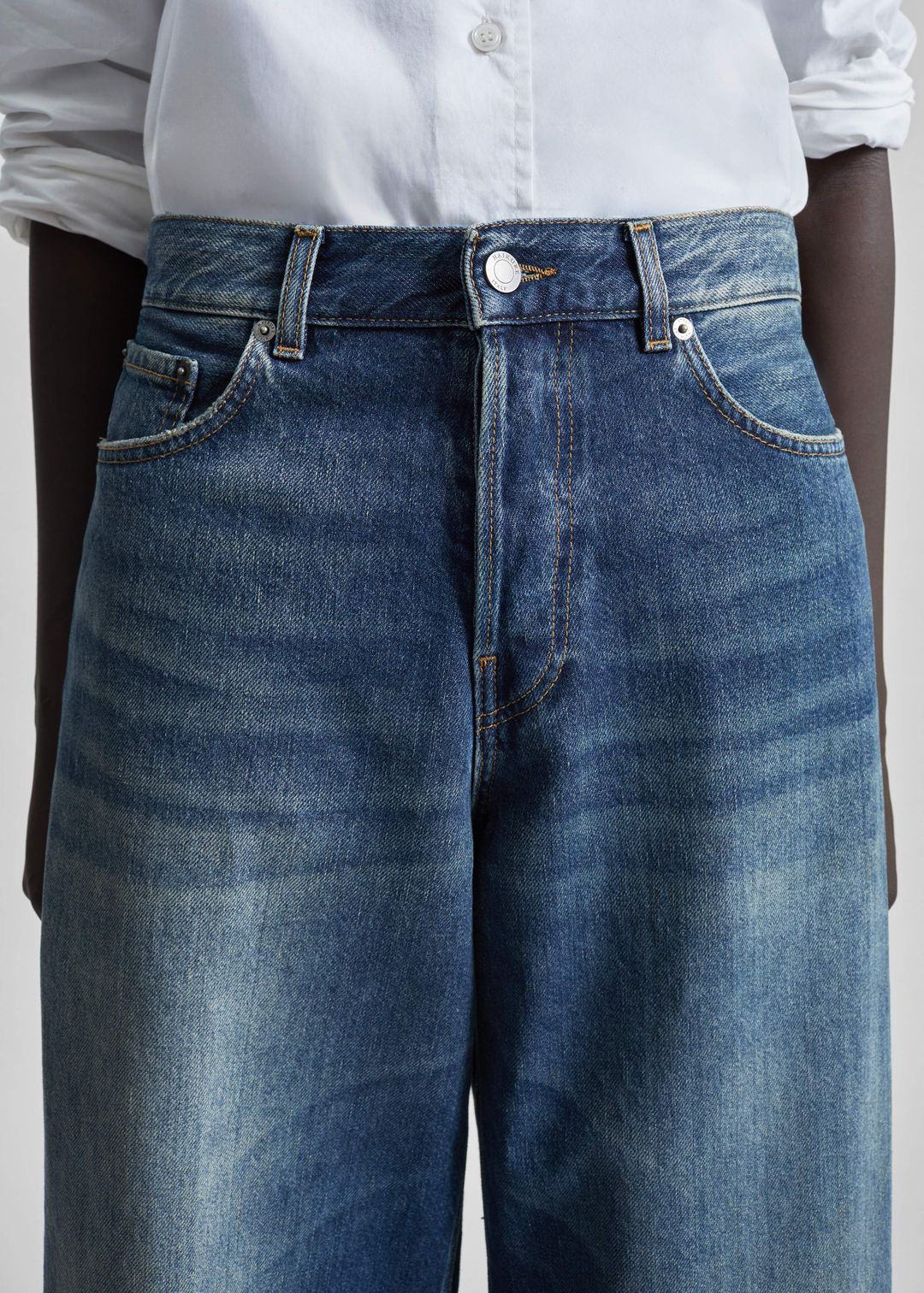 Haikure Bethany Pants - Intense Blue #3