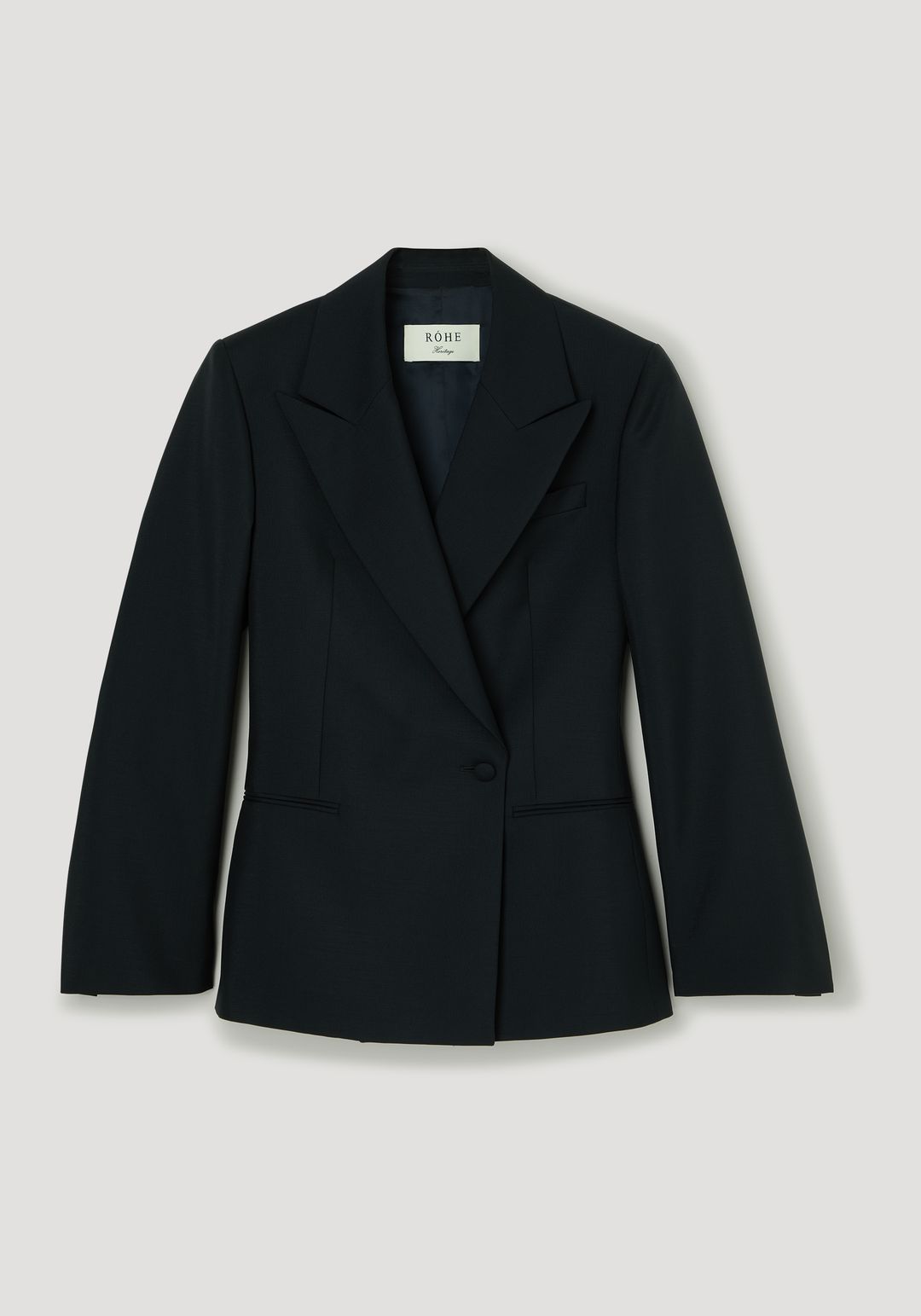Hourglass shaped blazer | navy #5