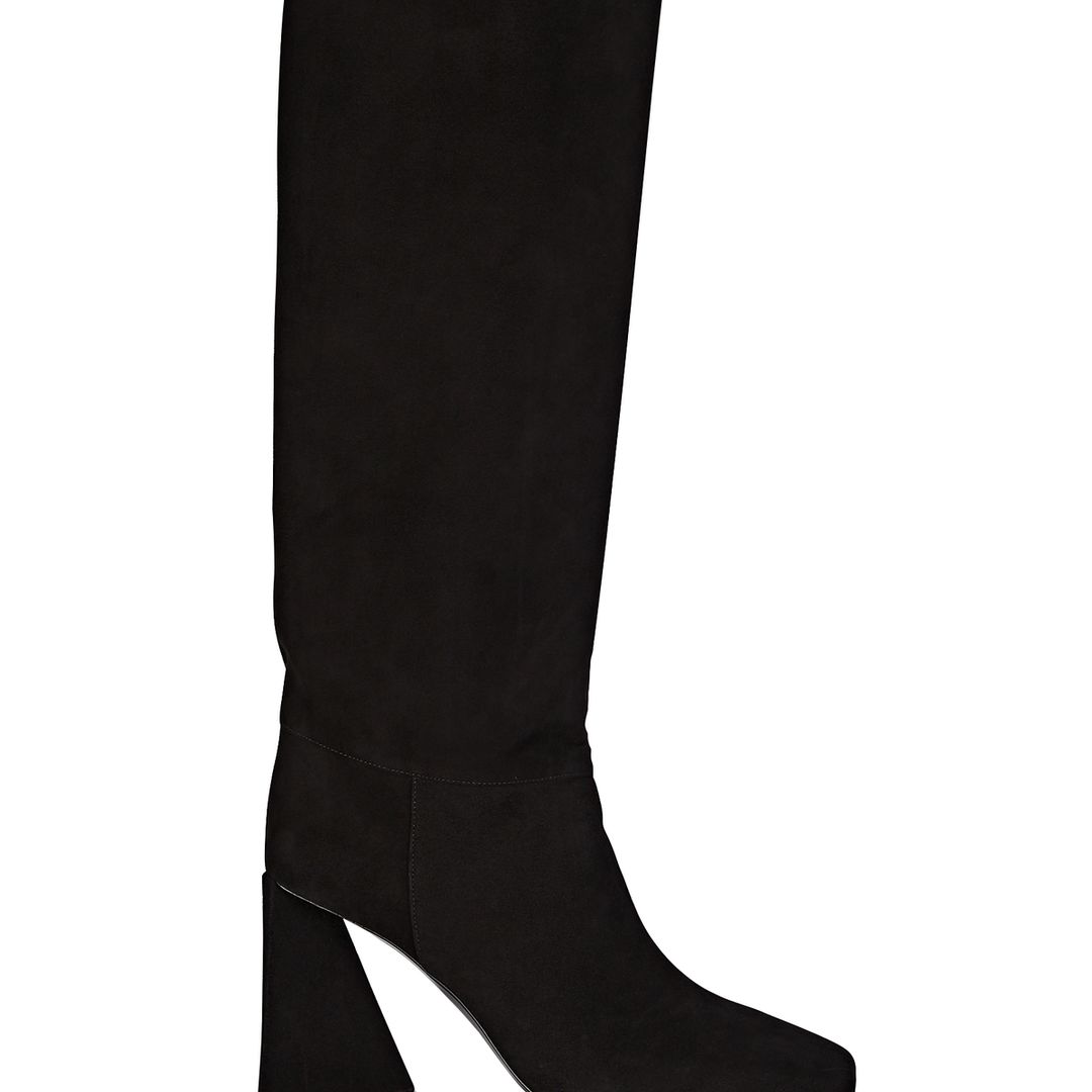 Devon Suede Knee-High Boots