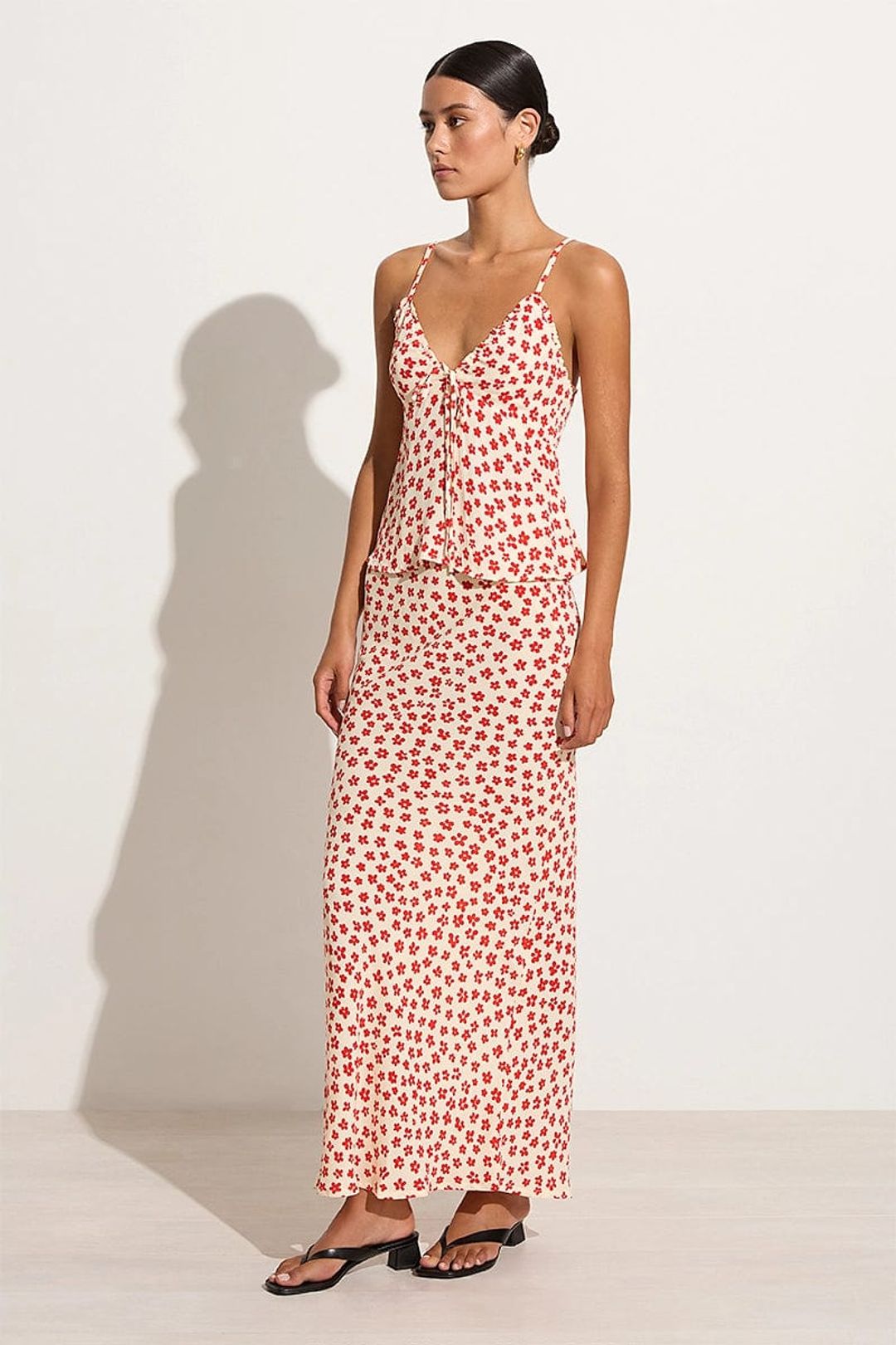 Sinem Skirt Gita Floral Red #3