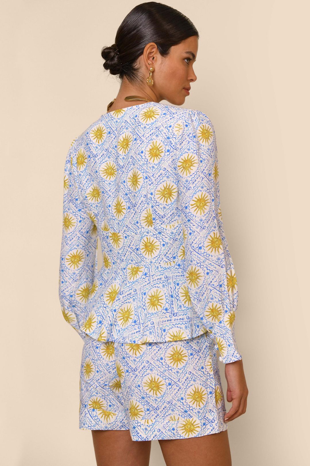 India - Wavy Sun Ivory #3