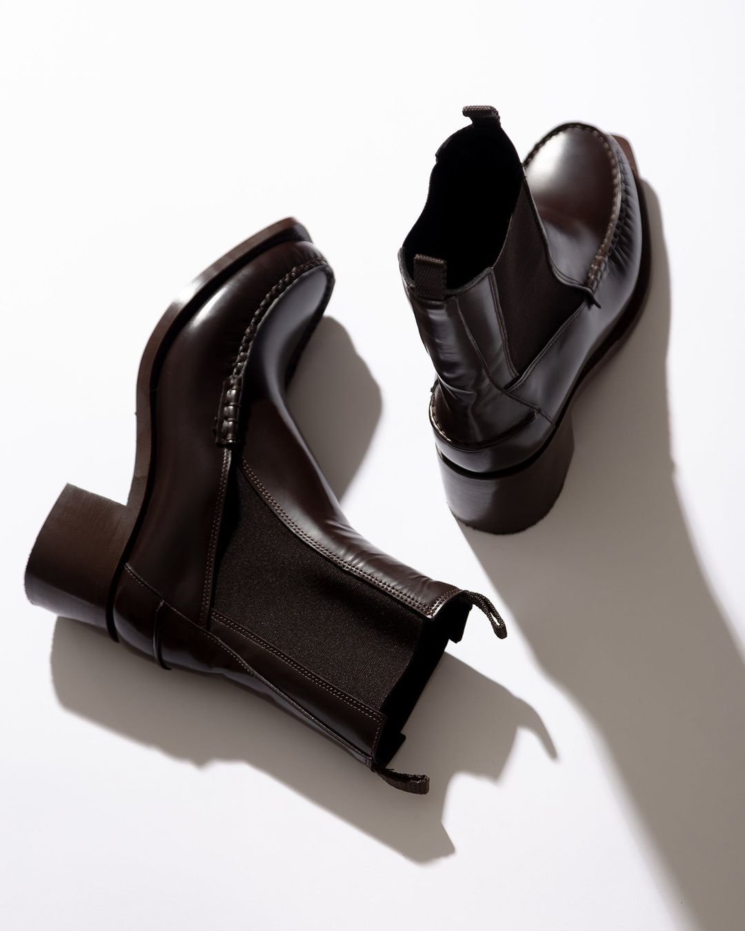 ALDA HEELED - Low-calf Chelsea Boot