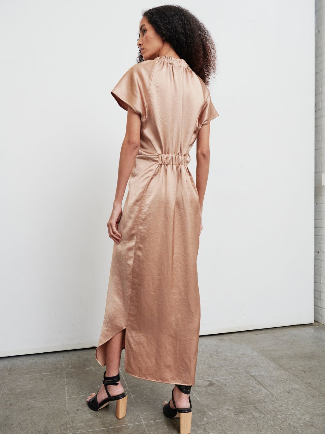 Long Ruched Stella Dress #9