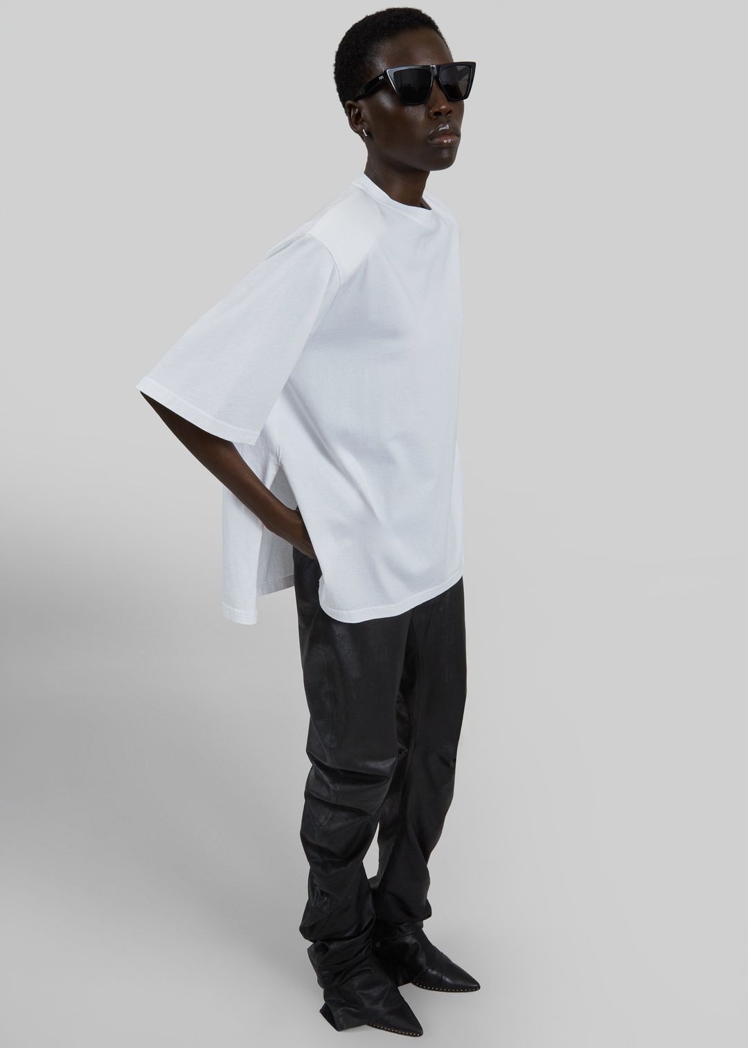 Anira Padded T-Shirt - White #8