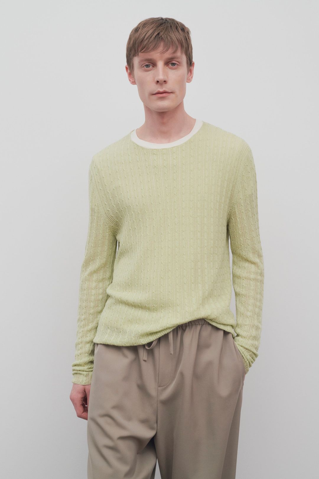 Vico Sweater in Wool and Silk #3