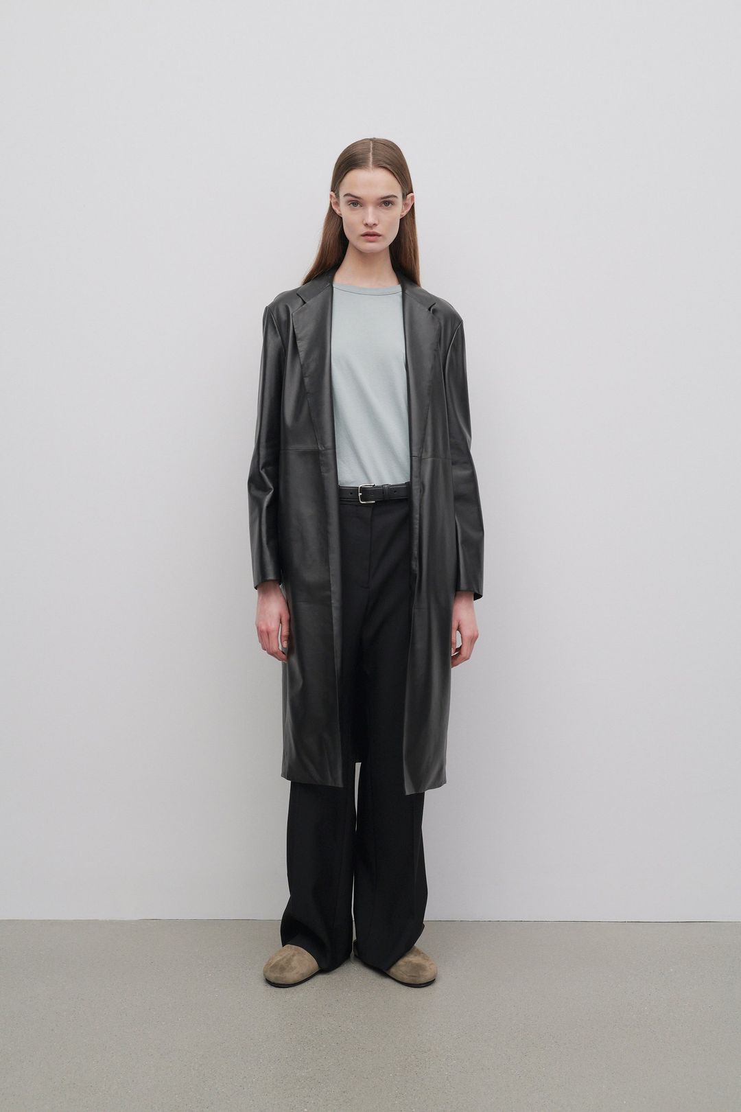 Babil Coat in Leather #6