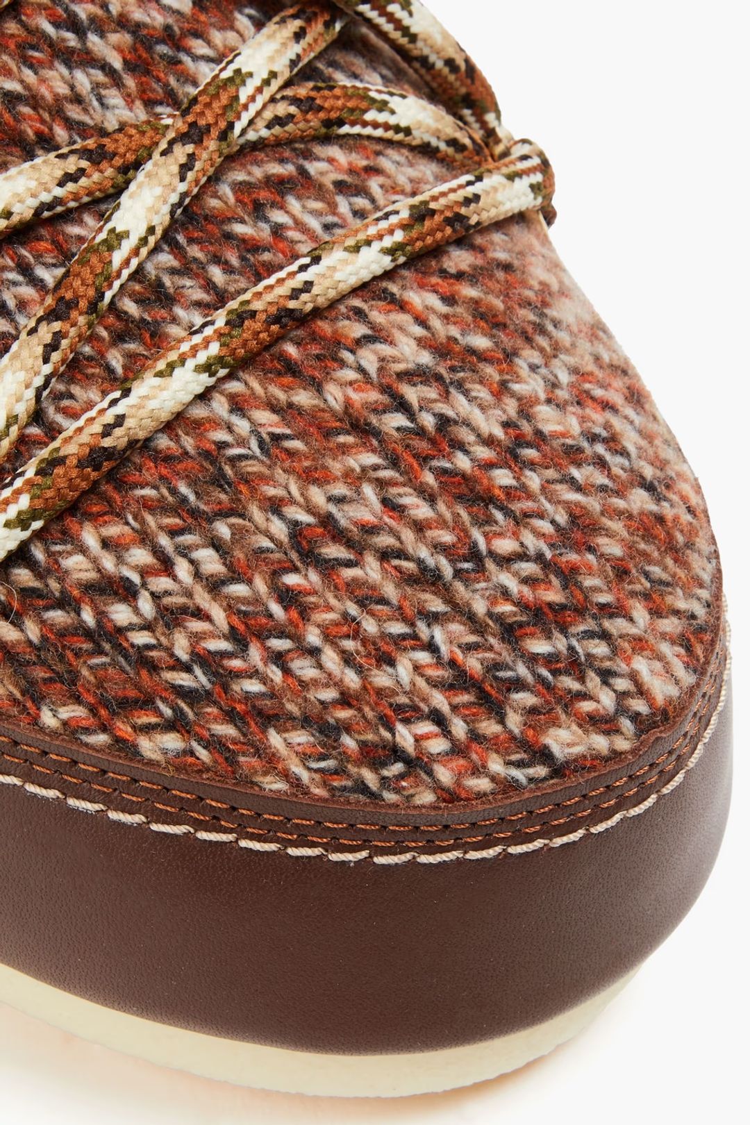 Wool and leather snow boots #6