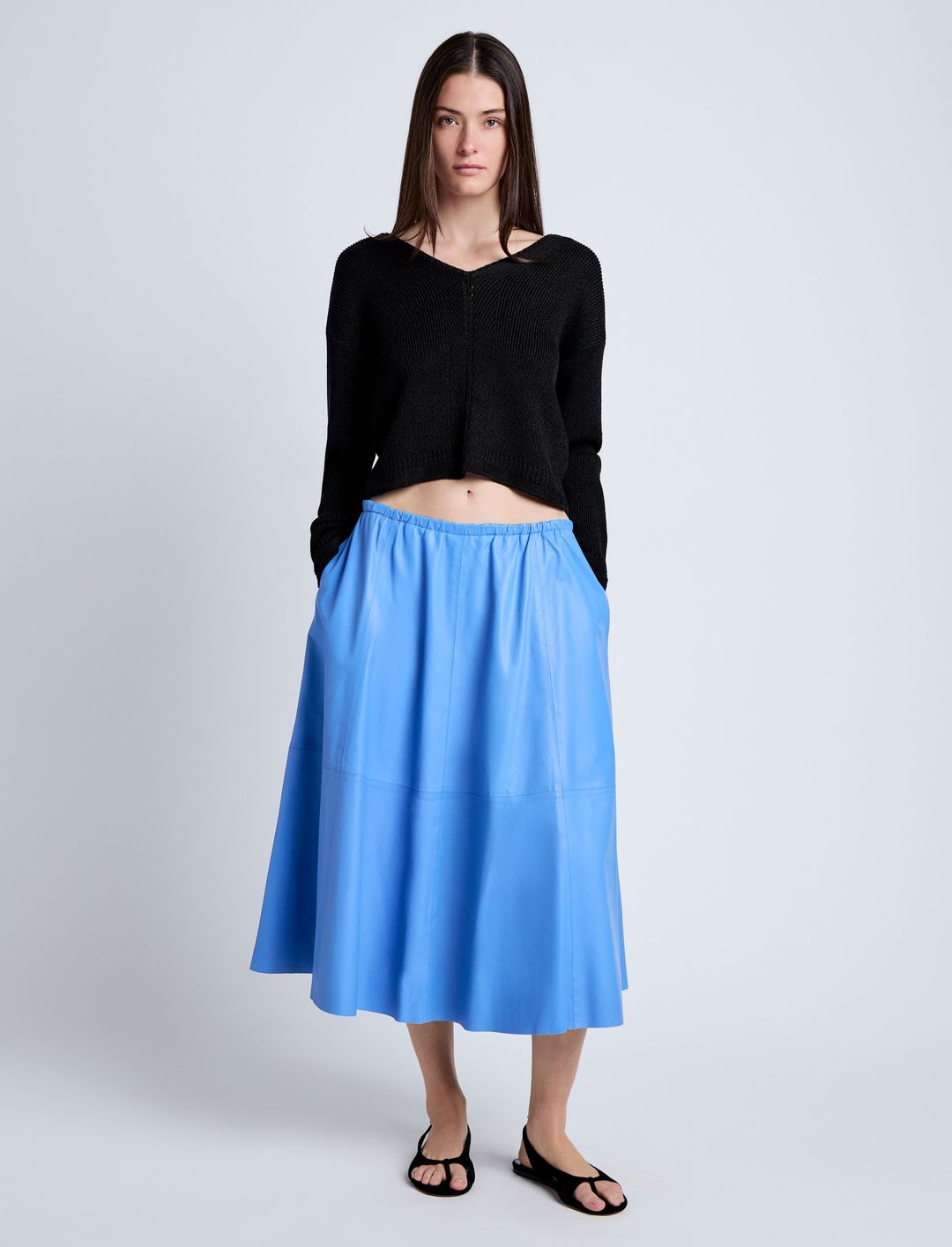 Cece Skirt in Lightweight Nappa