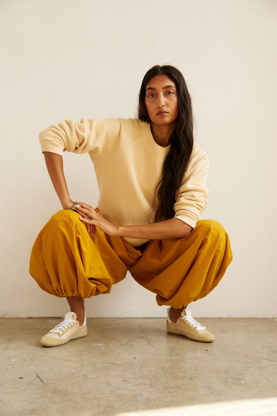 The Balloon Pant in Turmeric #15
