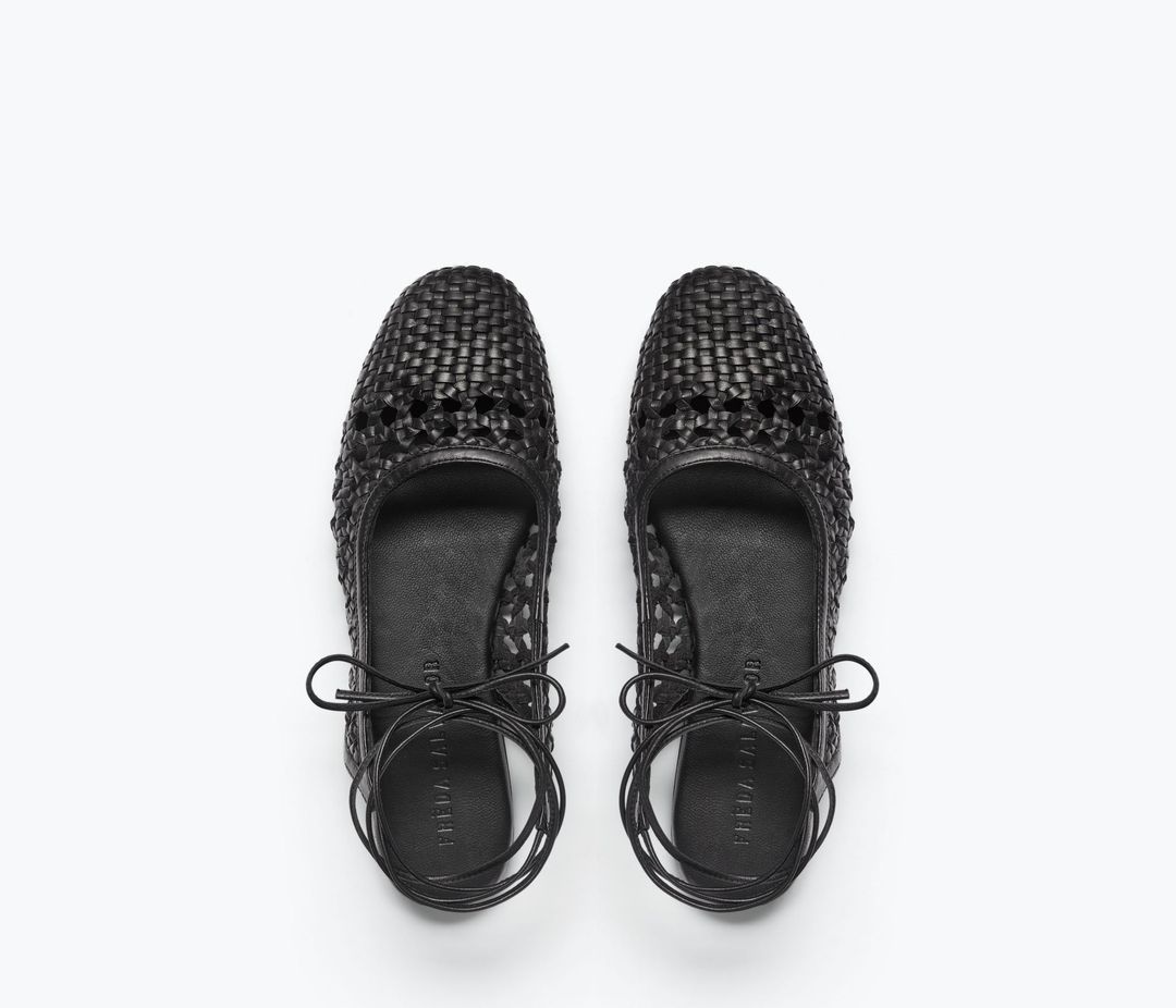 JANNA OPEN WOVEN FLAT #4