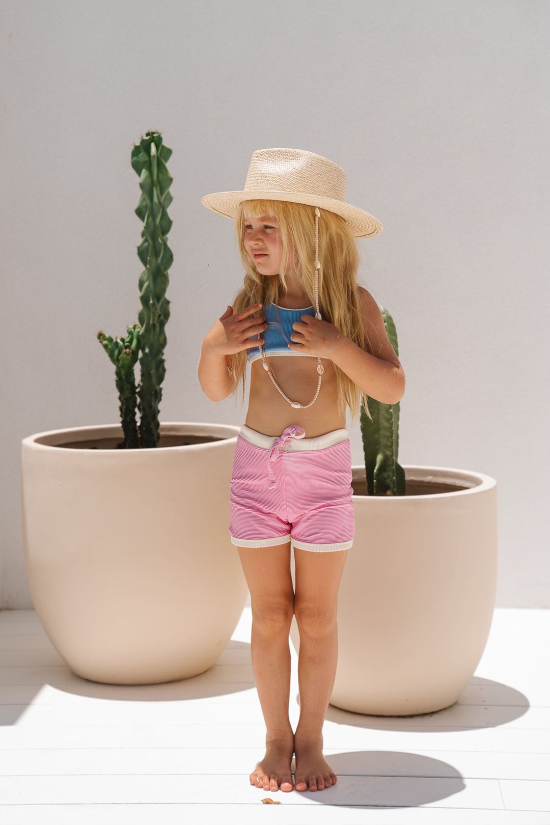 Seashells Fedora - Kids #4