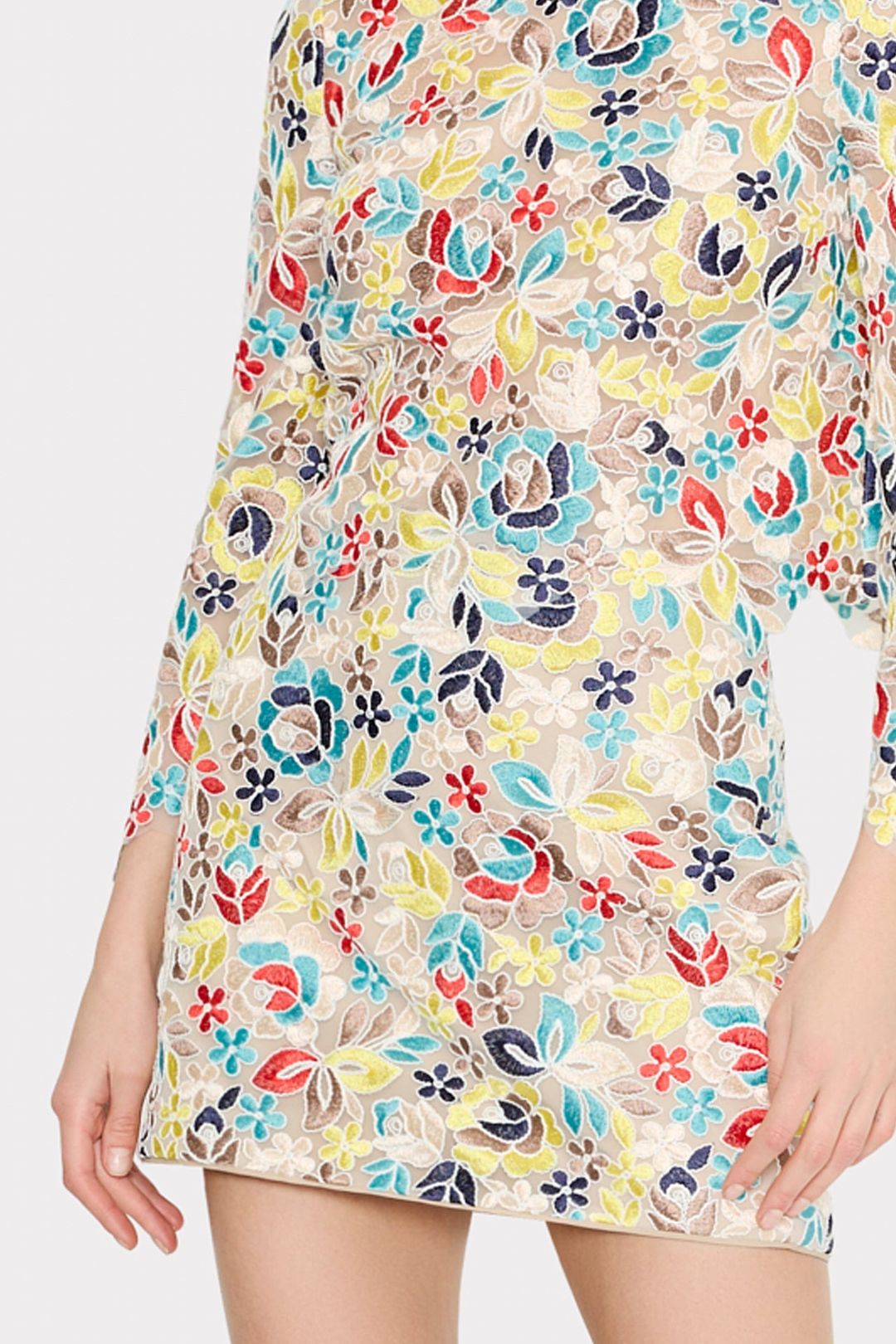 Printemps Lace Modern Mini Skirt #3